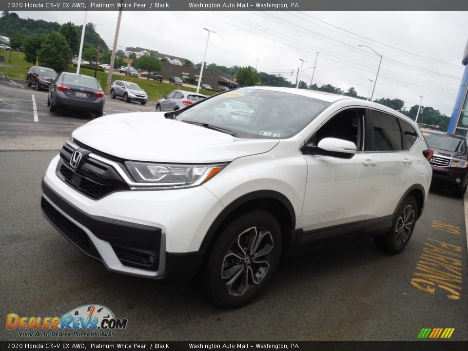 2020 Honda CR-V EX AWD Platinum White Pearl / Black Photo #5