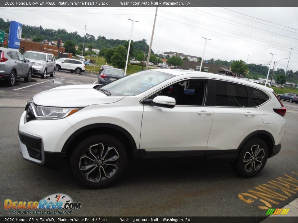 2020 Honda CR-V EX AWD Platinum White Pearl / Black Photo #6