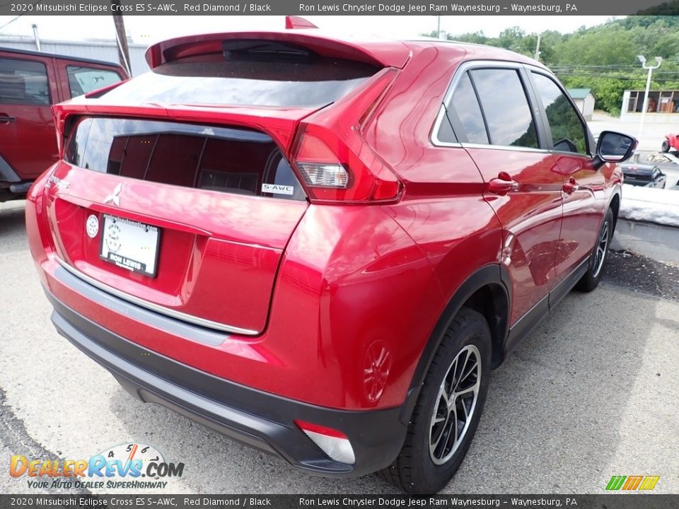 2020 Mitsubishi Eclipse Cross ES S-AWC Red Diamond / Black Photo #3