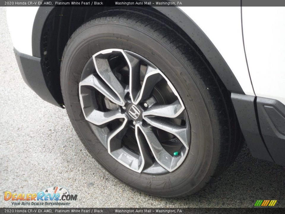 2020 Honda CR-V EX AWD Platinum White Pearl / Black Photo #7