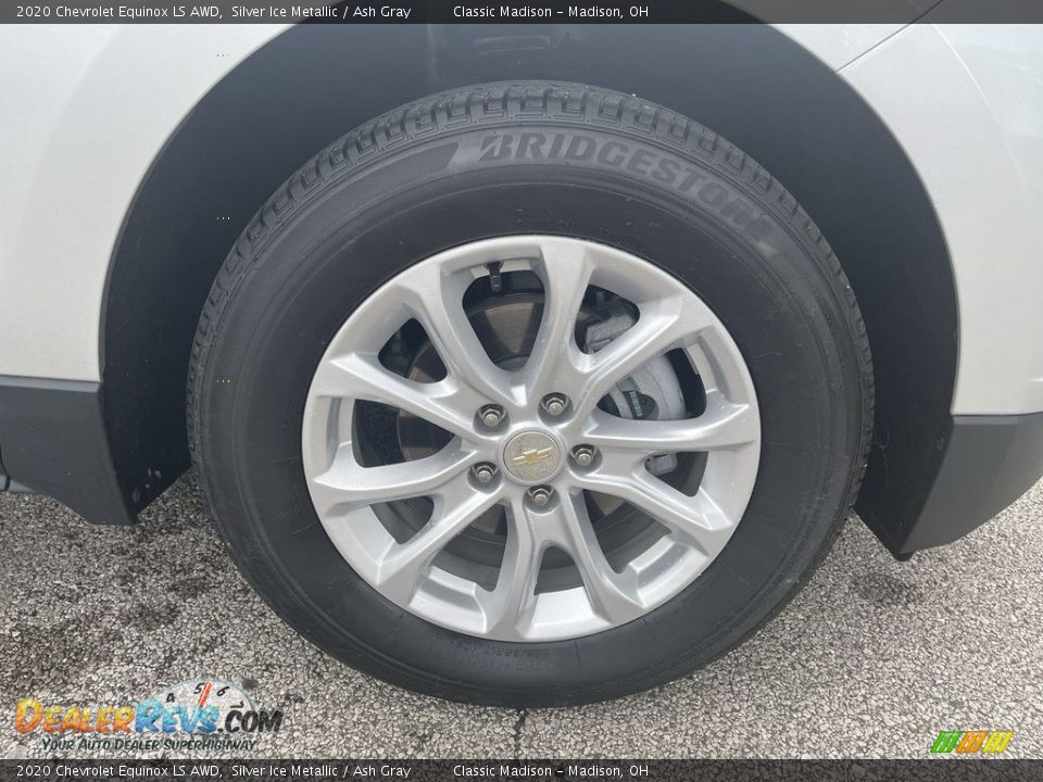 2020 Chevrolet Equinox LS AWD Silver Ice Metallic / Ash Gray Photo #5