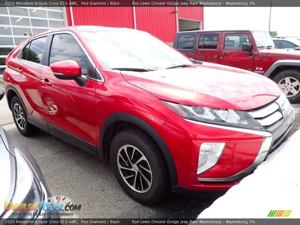 2020 Mitsubishi Eclipse Cross ES S-AWC Red Diamond / Black Photo #4