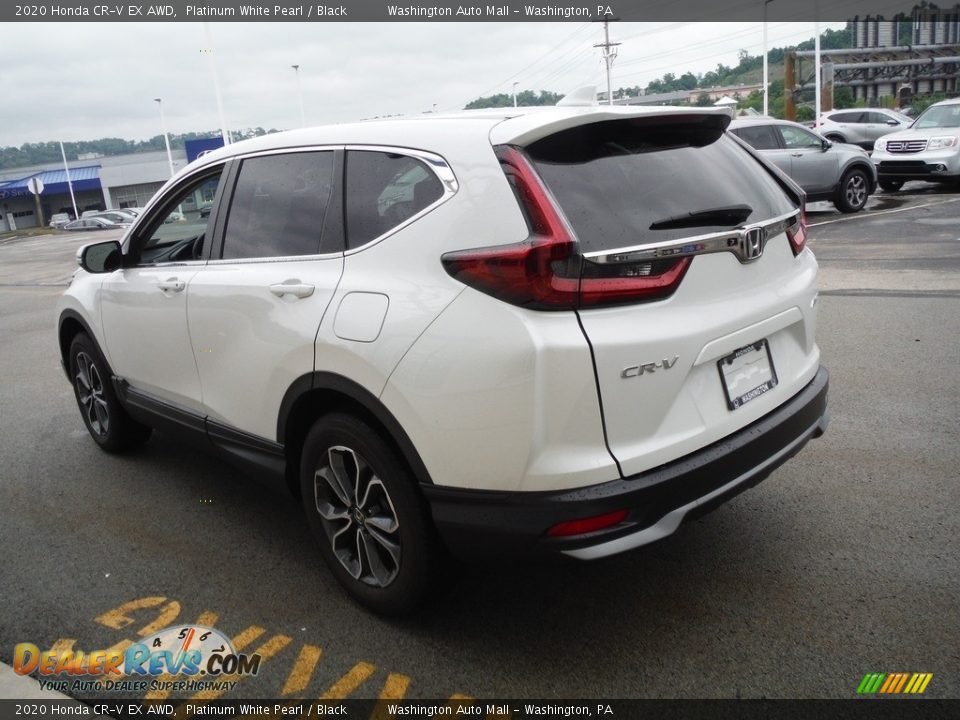 2020 Honda CR-V EX AWD Platinum White Pearl / Black Photo #8