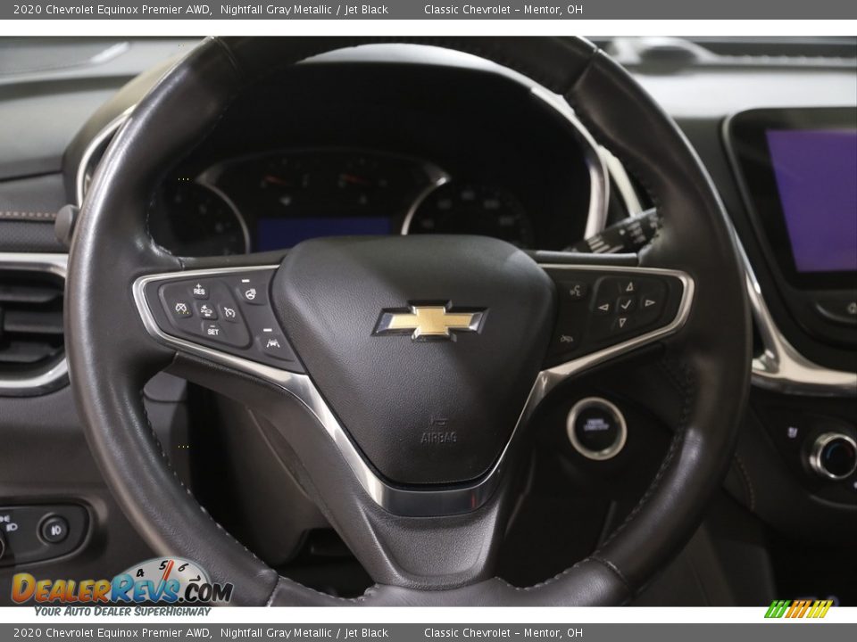 2020 Chevrolet Equinox Premier AWD Nightfall Gray Metallic / Jet Black Photo #7