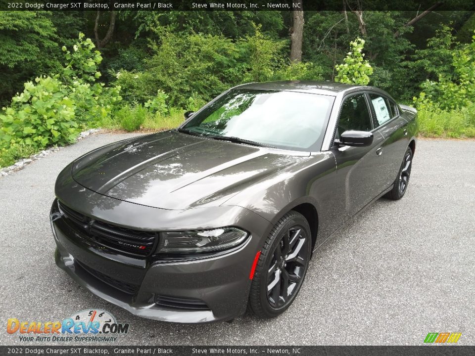 2022 Dodge Charger SXT Blacktop Granite Pearl / Black Photo #2