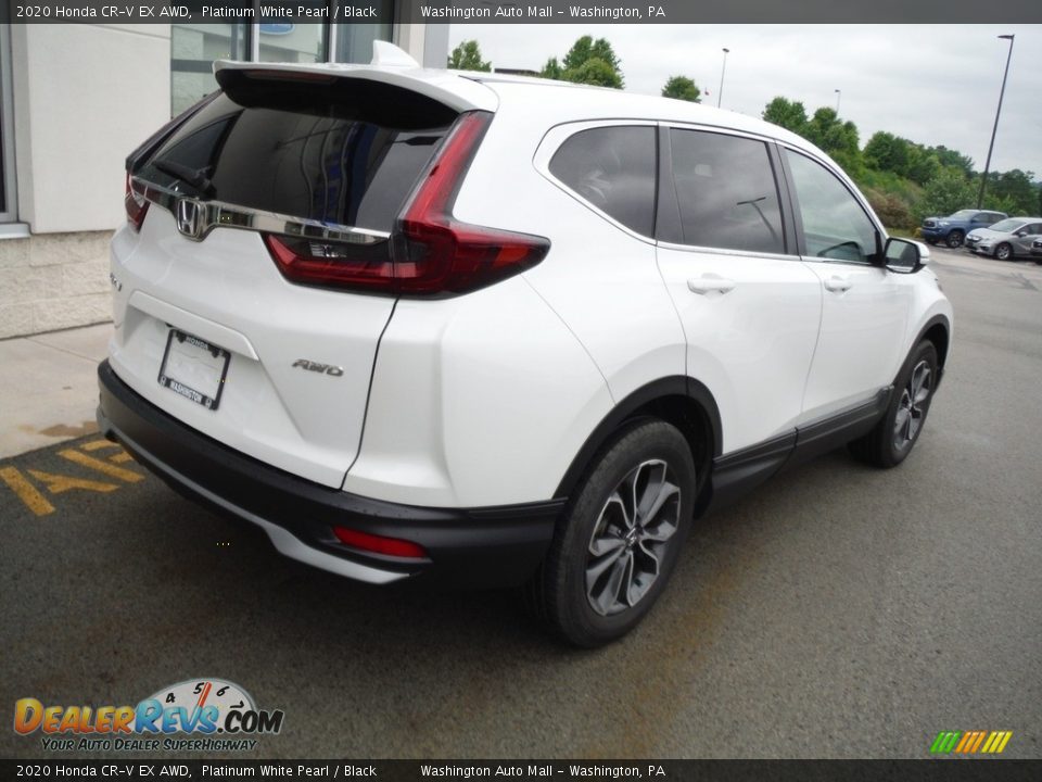 2020 Honda CR-V EX AWD Platinum White Pearl / Black Photo #10