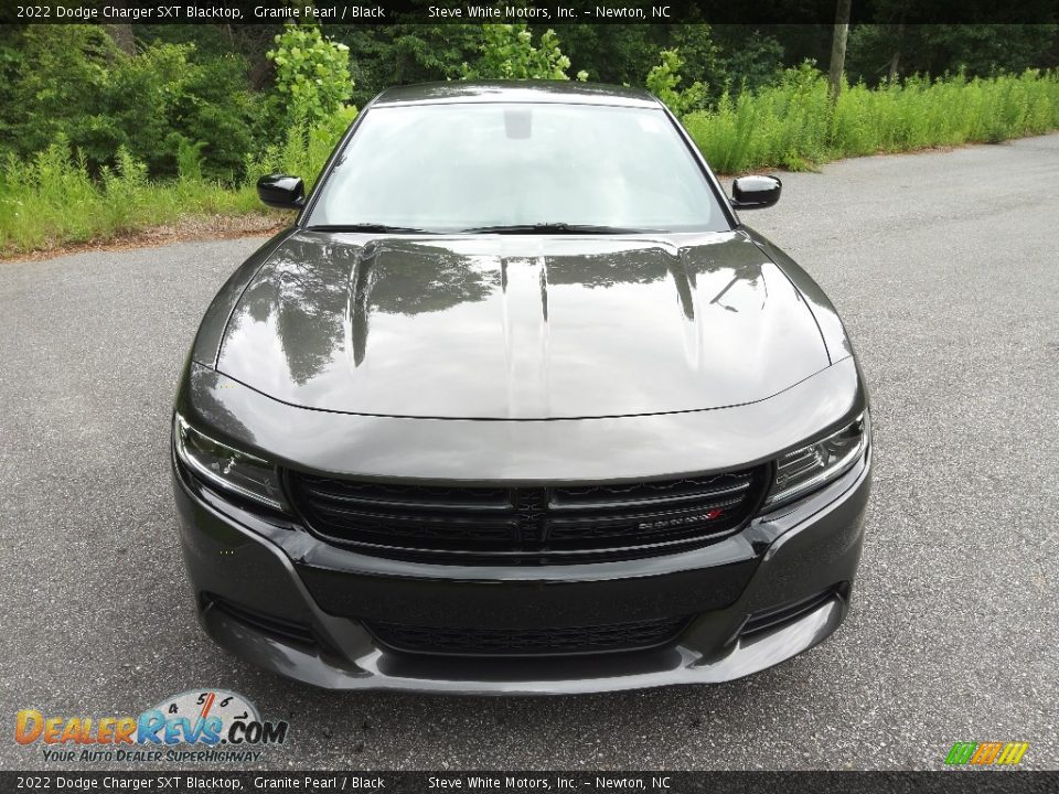 2022 Dodge Charger SXT Blacktop Granite Pearl / Black Photo #3