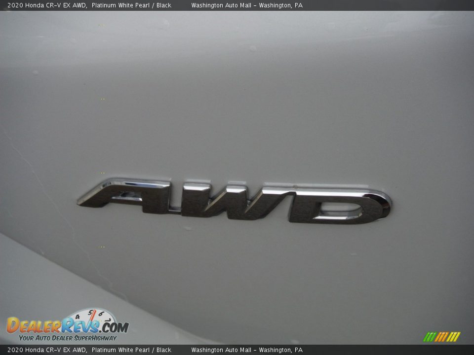 2020 Honda CR-V EX AWD Platinum White Pearl / Black Photo #11