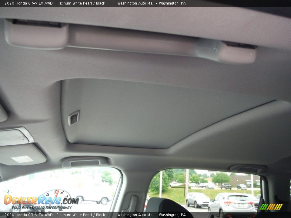 2020 Honda CR-V EX AWD Platinum White Pearl / Black Photo #12
