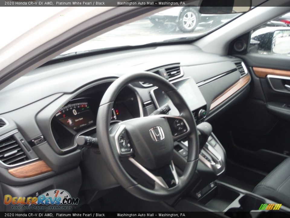 2020 Honda CR-V EX AWD Platinum White Pearl / Black Photo #13