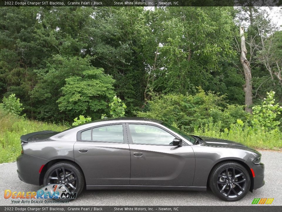 2022 Dodge Charger SXT Blacktop Granite Pearl / Black Photo #5