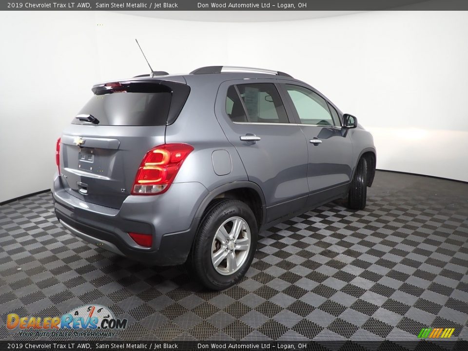 2019 Chevrolet Trax LT AWD Satin Steel Metallic / Jet Black Photo #11