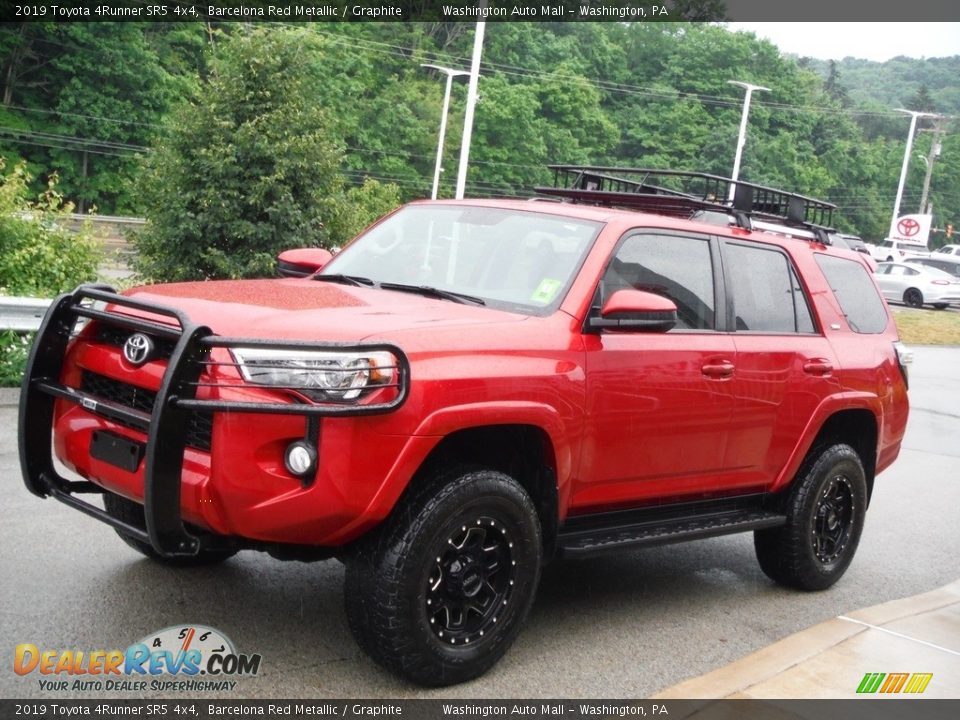 2019 Toyota 4Runner SR5 4x4 Barcelona Red Metallic / Graphite Photo #14