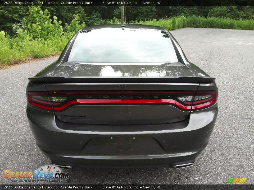 2022 Dodge Charger SXT Blacktop Granite Pearl / Black Photo #7