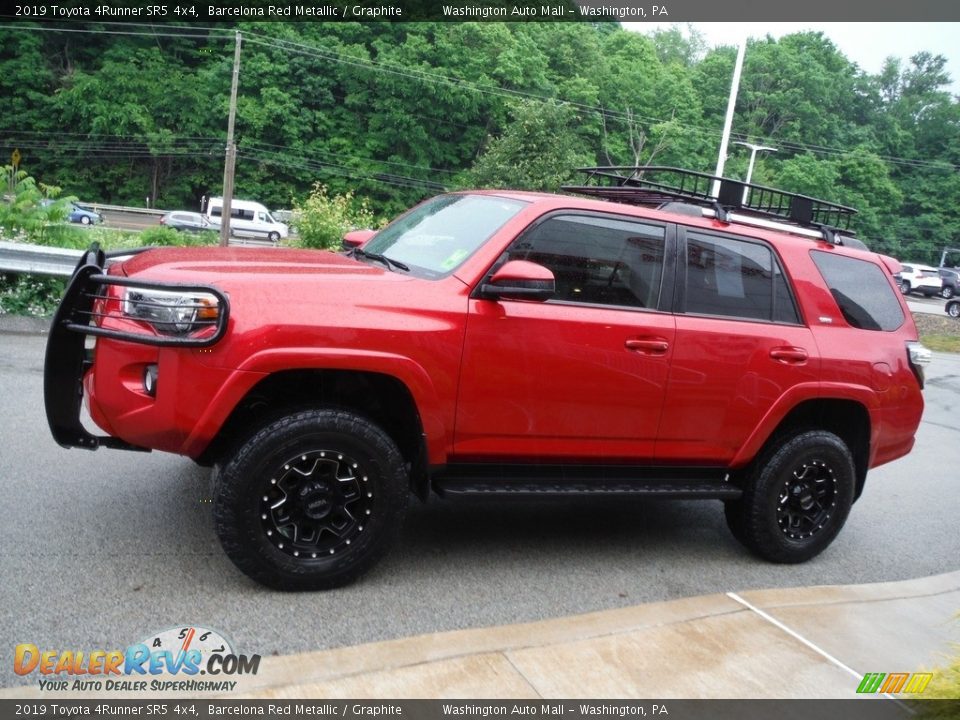 2019 Toyota 4Runner SR5 4x4 Barcelona Red Metallic / Graphite Photo #15