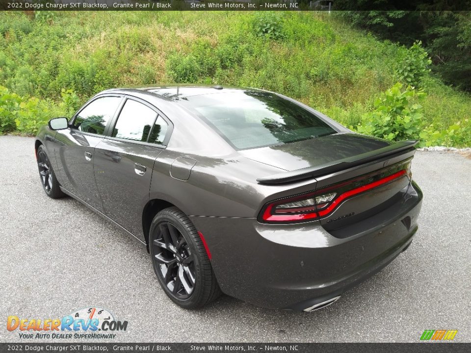 2022 Dodge Charger SXT Blacktop Granite Pearl / Black Photo #8