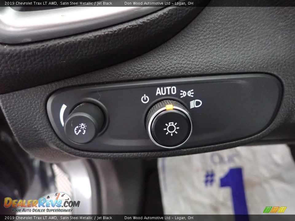 2019 Chevrolet Trax LT AWD Satin Steel Metallic / Jet Black Photo #15