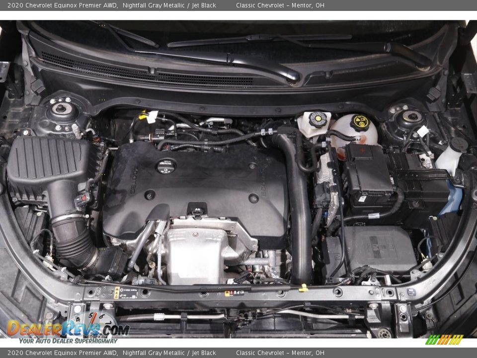 2020 Chevrolet Equinox Premier AWD Nightfall Gray Metallic / Jet Black Photo #18