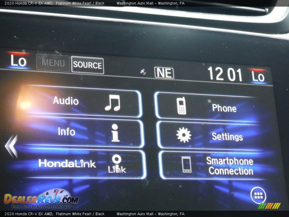 2020 Honda CR-V EX AWD Platinum White Pearl / Black Photo #19