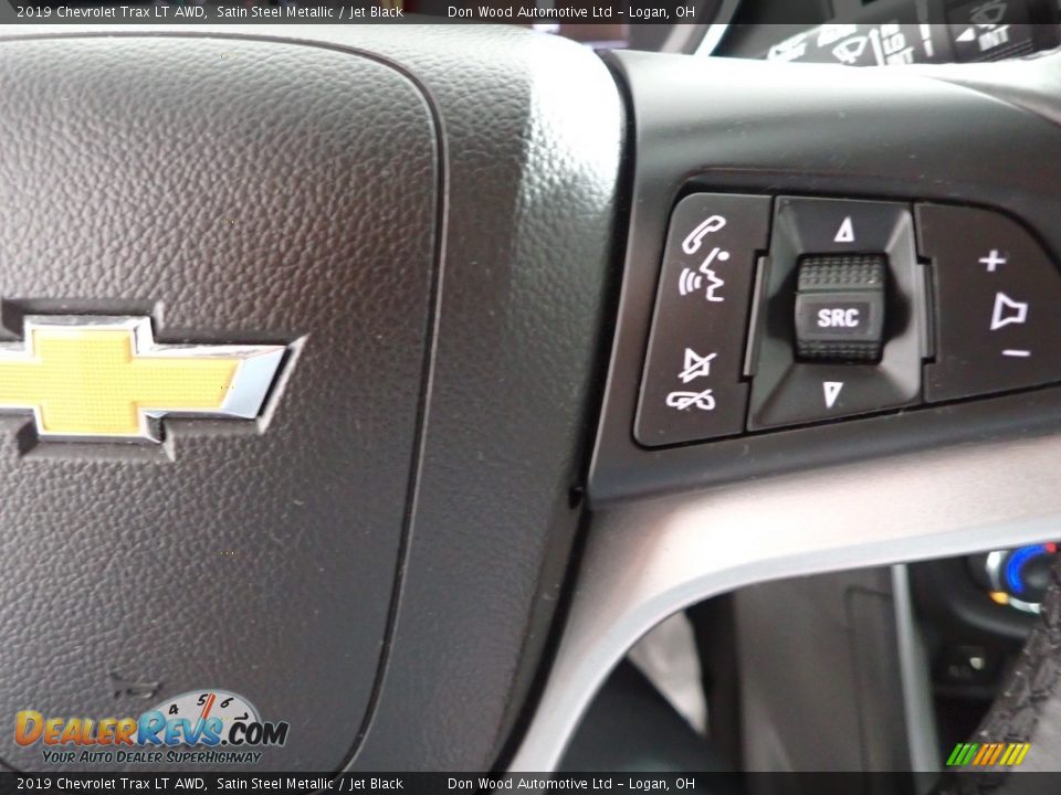 2019 Chevrolet Trax LT AWD Satin Steel Metallic / Jet Black Photo #18
