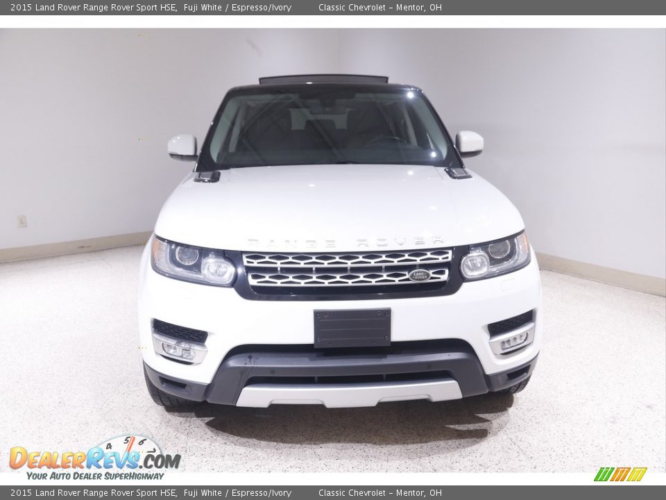 2015 Land Rover Range Rover Sport HSE Fuji White / Espresso/Ivory Photo #2