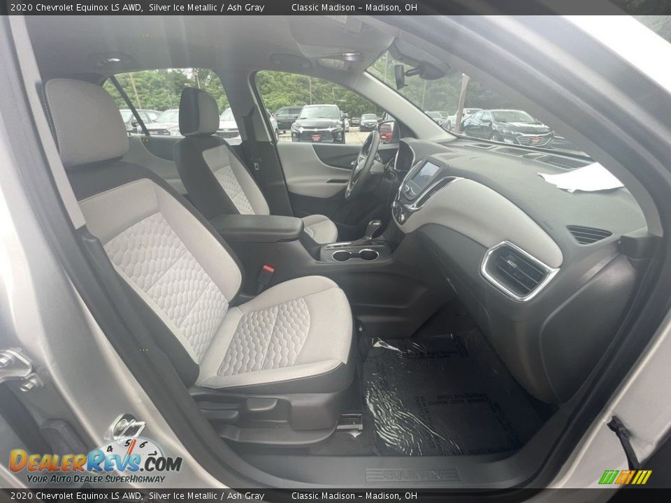 2020 Chevrolet Equinox LS AWD Silver Ice Metallic / Ash Gray Photo #18