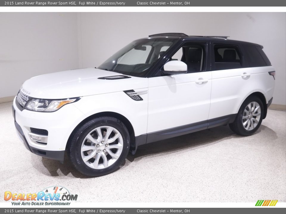 2015 Land Rover Range Rover Sport HSE Fuji White / Espresso/Ivory Photo #3