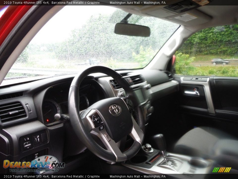 2019 Toyota 4Runner SR5 4x4 Barcelona Red Metallic / Graphite Photo #21