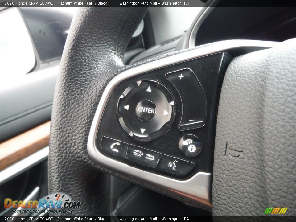 2020 Honda CR-V EX AWD Platinum White Pearl / Black Photo #25