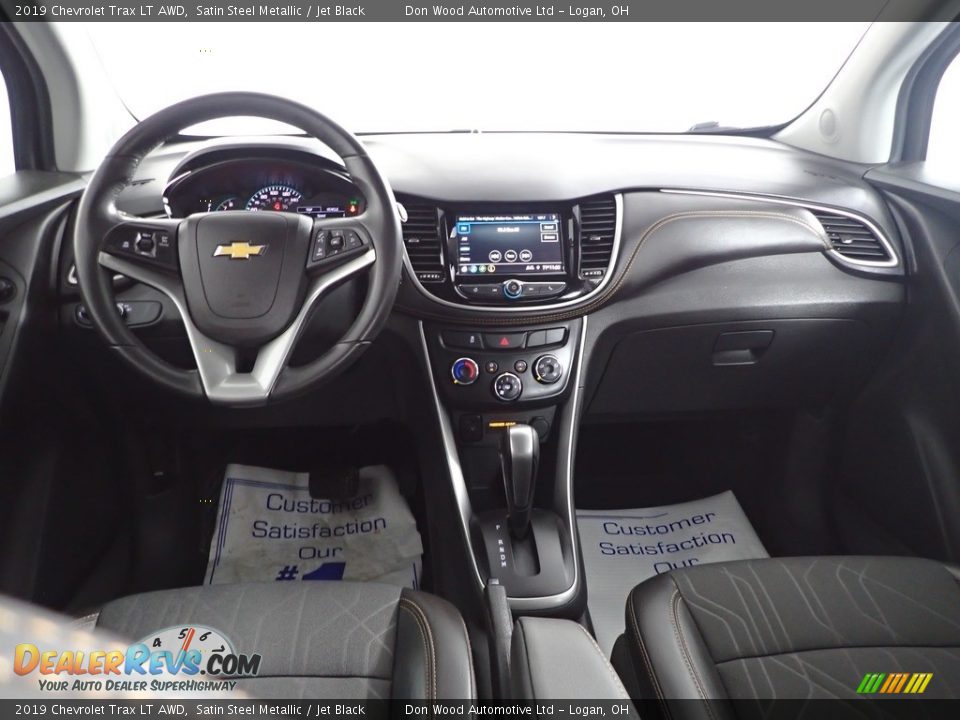 2019 Chevrolet Trax LT AWD Satin Steel Metallic / Jet Black Photo #25
