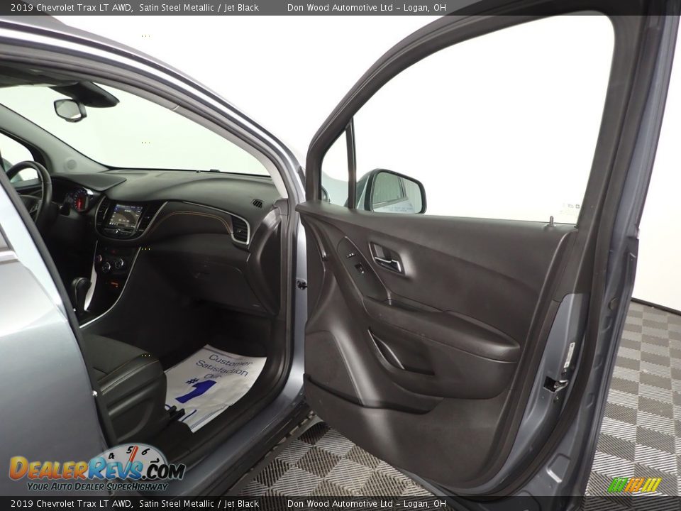 2019 Chevrolet Trax LT AWD Satin Steel Metallic / Jet Black Photo #26