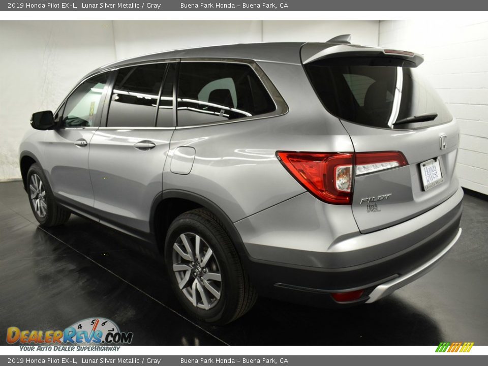 2019 Honda Pilot EX-L Lunar Silver Metallic / Gray Photo #5