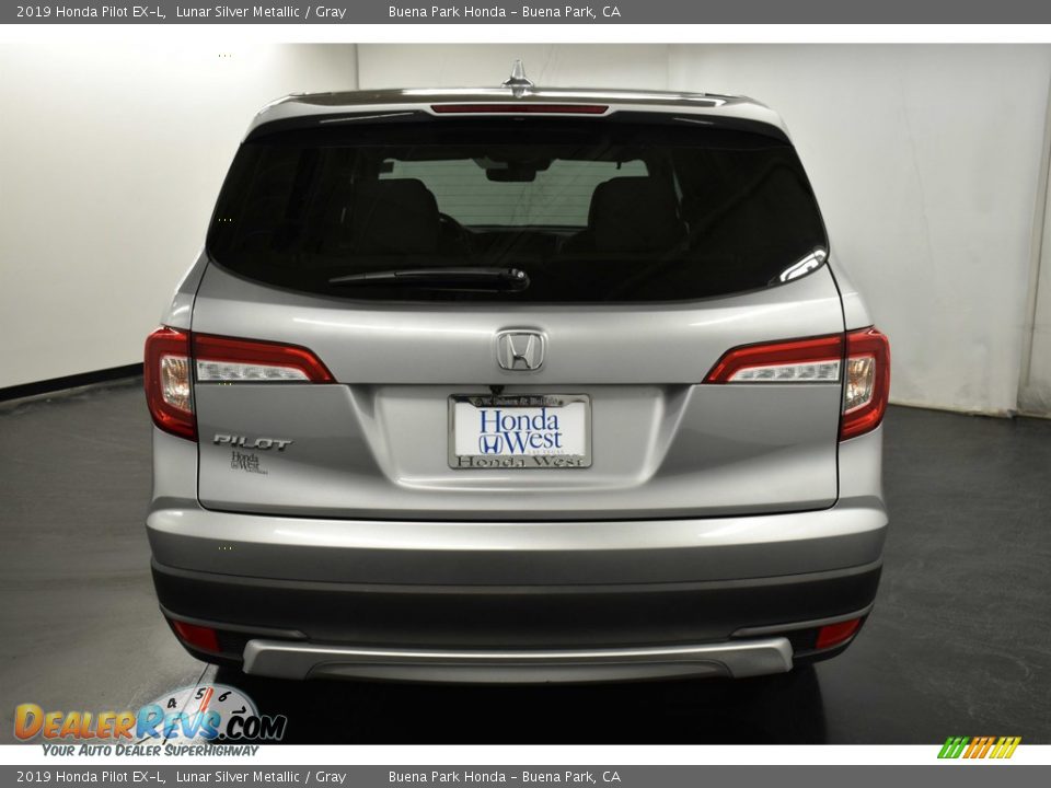 2019 Honda Pilot EX-L Lunar Silver Metallic / Gray Photo #6