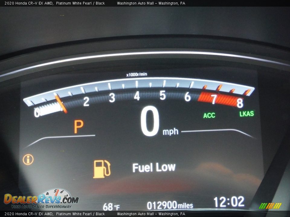 2020 Honda CR-V EX AWD Platinum White Pearl / Black Photo #33