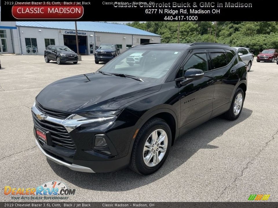 2019 Chevrolet Blazer 3.6L Cloth Black / Jet Black Photo #1