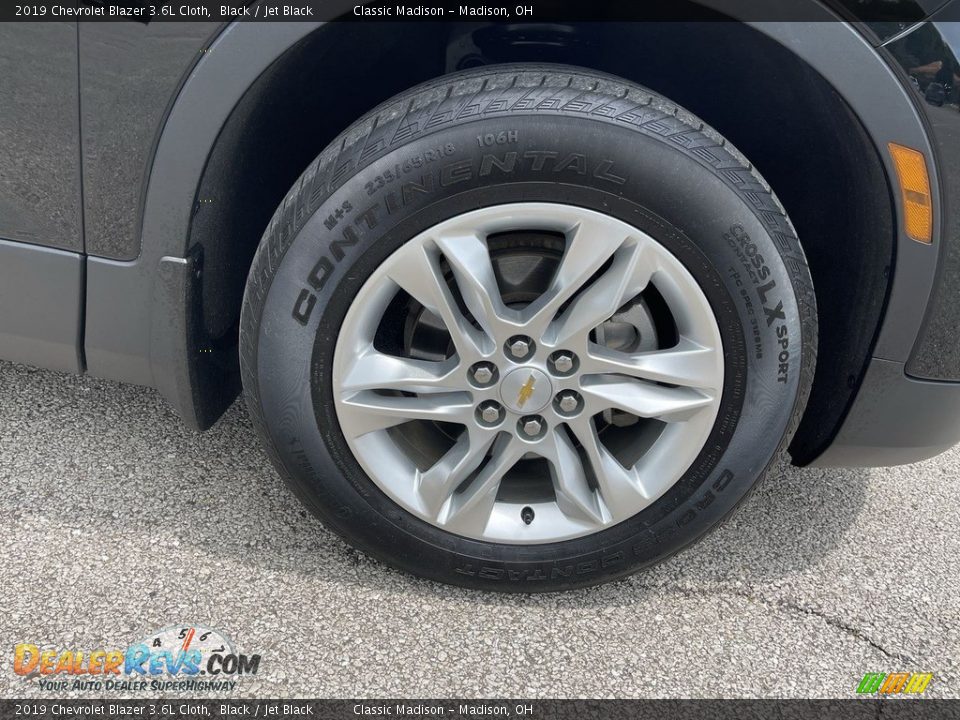 2019 Chevrolet Blazer 3.6L Cloth Black / Jet Black Photo #5