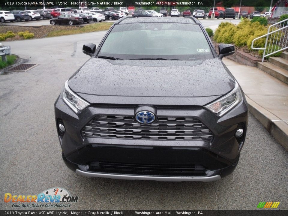 2019 Toyota RAV4 XSE AWD Hybrid Magnetic Gray Metallic / Black Photo #12