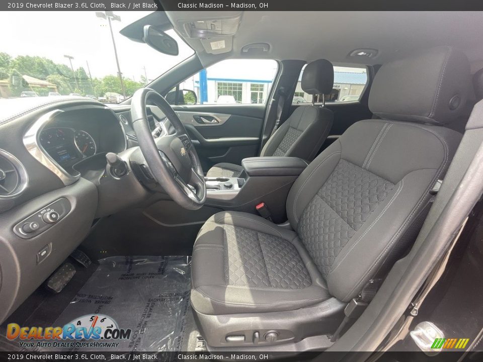 2019 Chevrolet Blazer 3.6L Cloth Black / Jet Black Photo #6