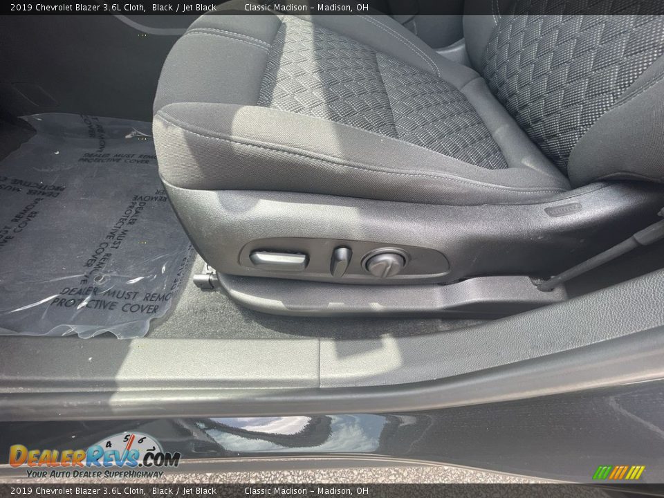 2019 Chevrolet Blazer 3.6L Cloth Black / Jet Black Photo #7