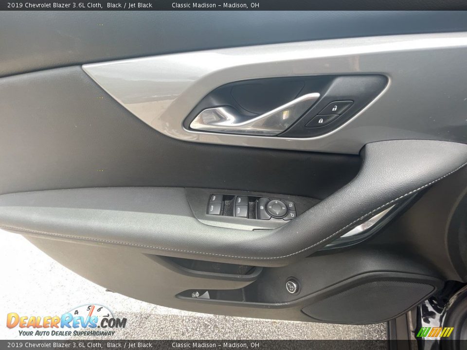 2019 Chevrolet Blazer 3.6L Cloth Black / Jet Black Photo #8