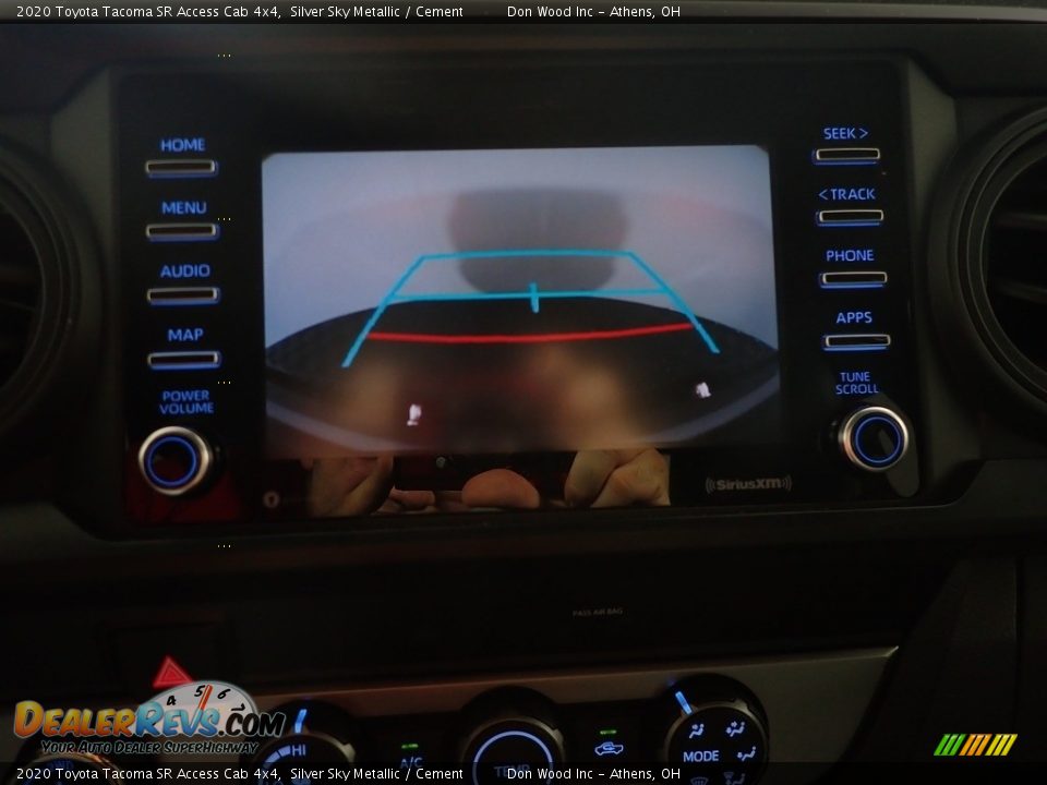 2020 Toyota Tacoma SR Access Cab 4x4 Silver Sky Metallic / Cement Photo #2