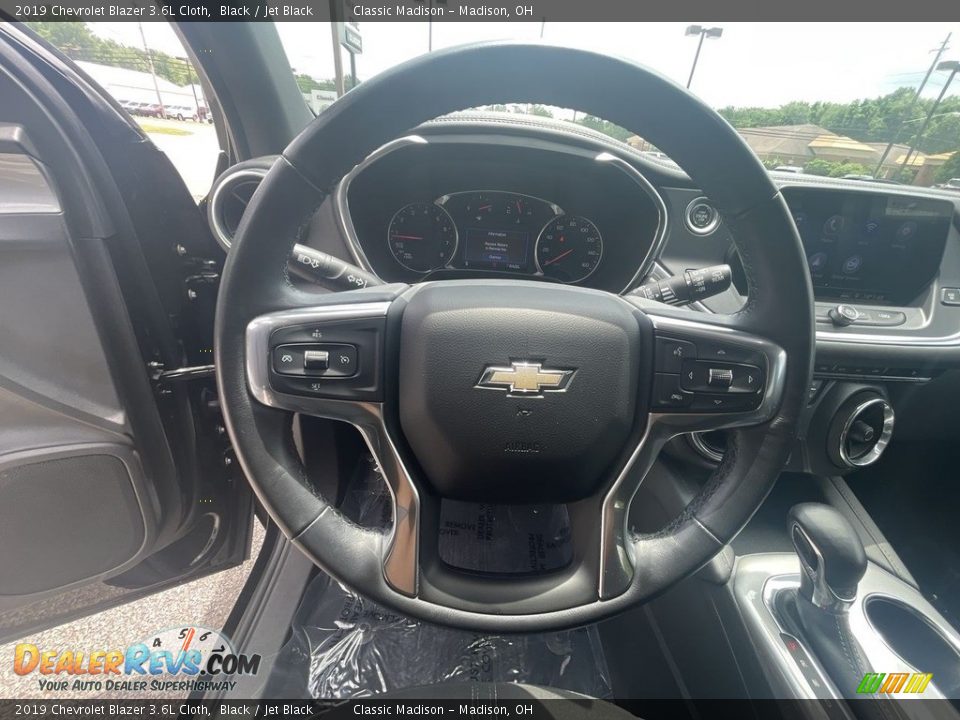 2019 Chevrolet Blazer 3.6L Cloth Black / Jet Black Photo #9