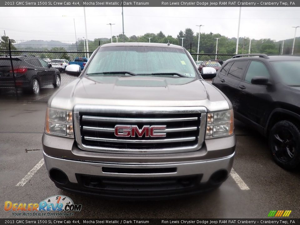 2013 GMC Sierra 1500 SL Crew Cab 4x4 Mocha Steel Metallic / Dark Titanium Photo #2