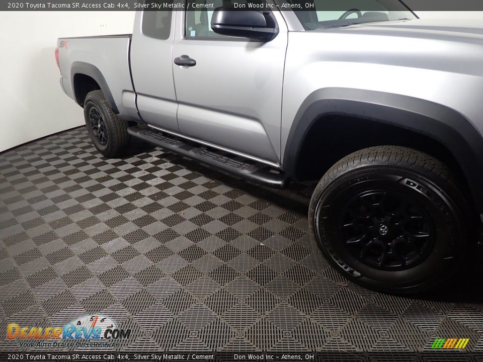 2020 Toyota Tacoma SR Access Cab 4x4 Silver Sky Metallic / Cement Photo #4