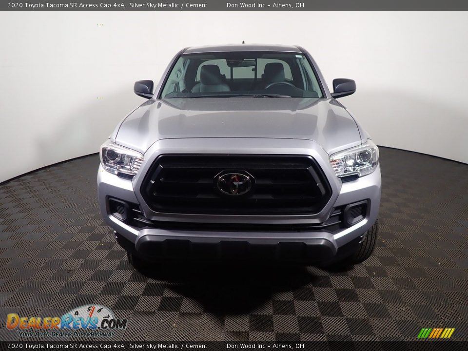 2020 Toyota Tacoma SR Access Cab 4x4 Silver Sky Metallic / Cement Photo #5