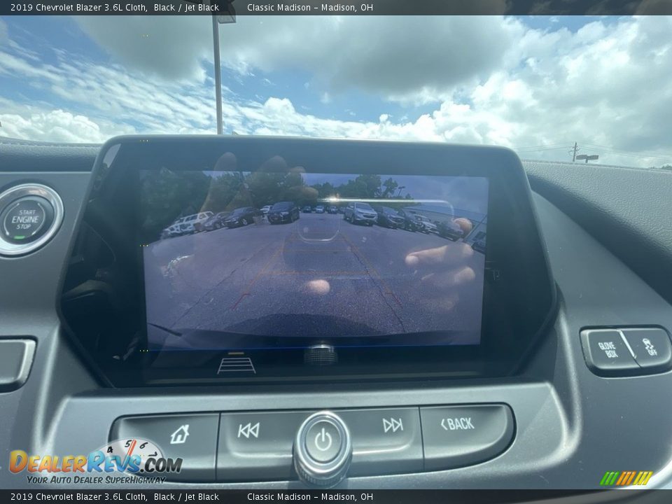 2019 Chevrolet Blazer 3.6L Cloth Black / Jet Black Photo #12
