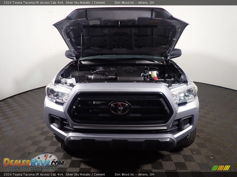 2020 Toyota Tacoma SR Access Cab 4x4 Silver Sky Metallic / Cement Photo #6