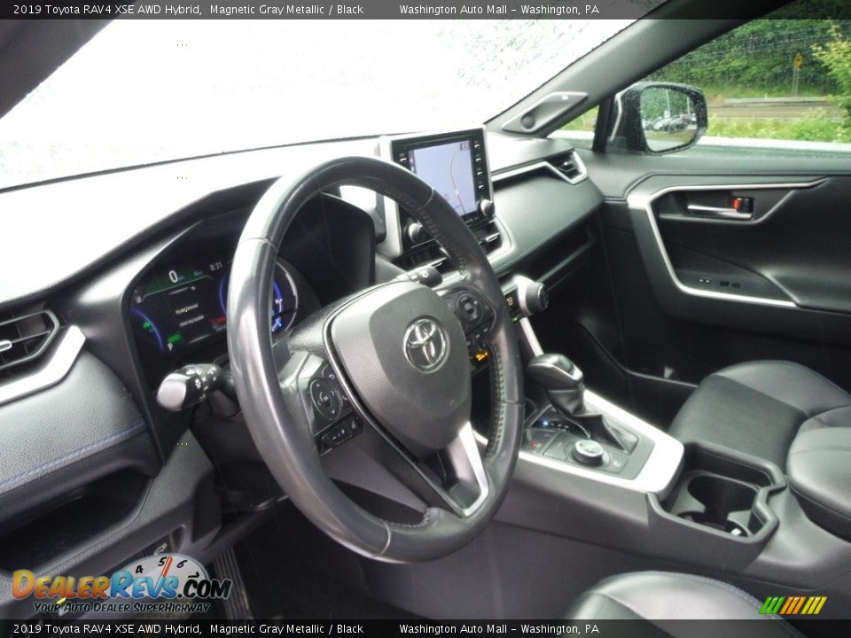 2019 Toyota RAV4 XSE AWD Hybrid Magnetic Gray Metallic / Black Photo #20