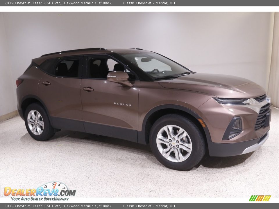 2019 Chevrolet Blazer 2.5L Cloth Oakwood Metallic / Jet Black Photo #1