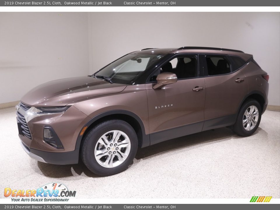 2019 Chevrolet Blazer 2.5L Cloth Oakwood Metallic / Jet Black Photo #3